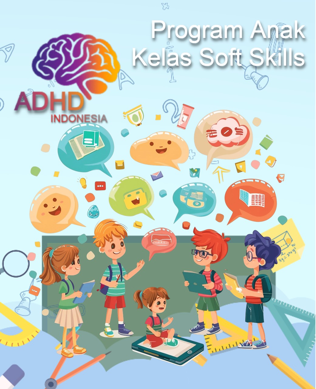 Program ADHD Indonesia Kabupaten Pamekasan Kelas Soft Skills Anak ADHD